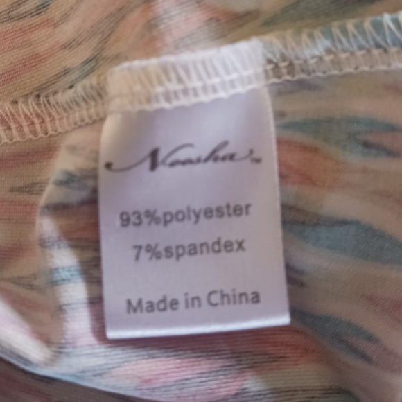 Neesha A-Line Sweetheart Neckline Sundress Colorful M/L With Adjustable Straps - Picture 5 of 8